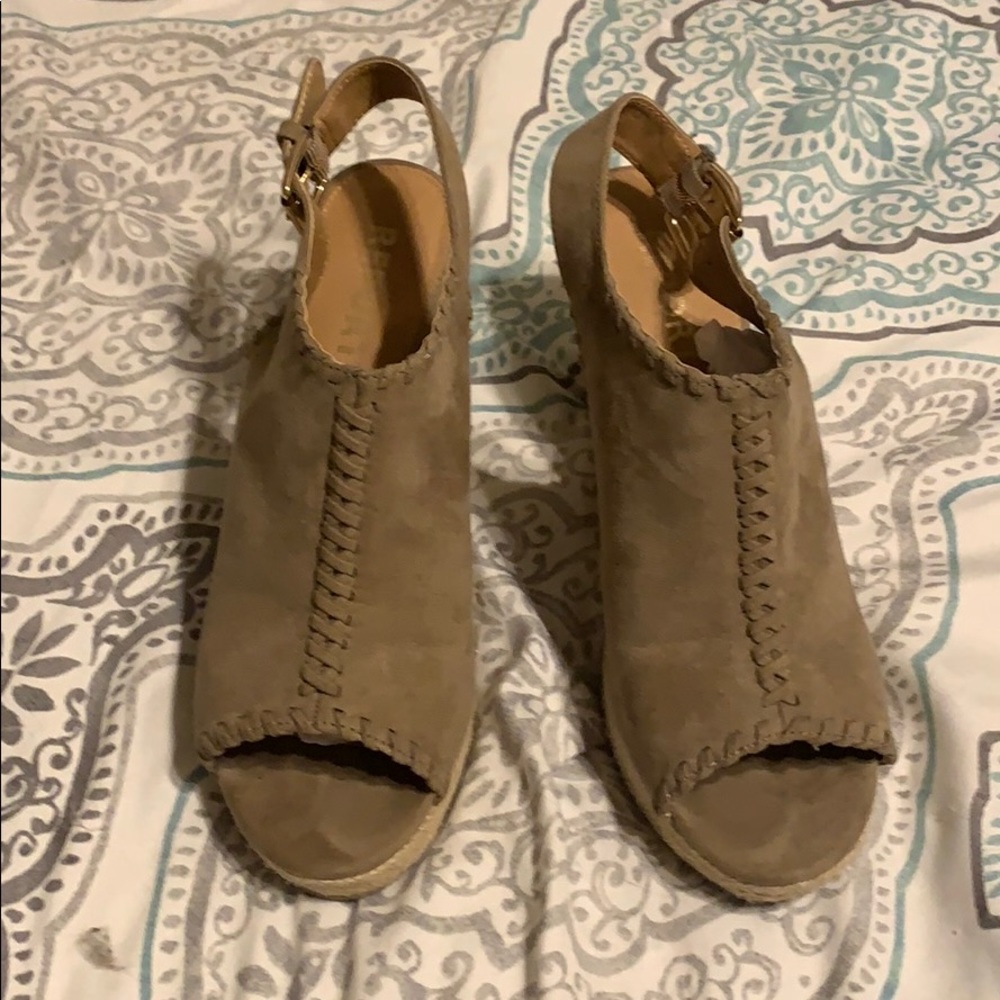 Report Cream Suede Espadrilles